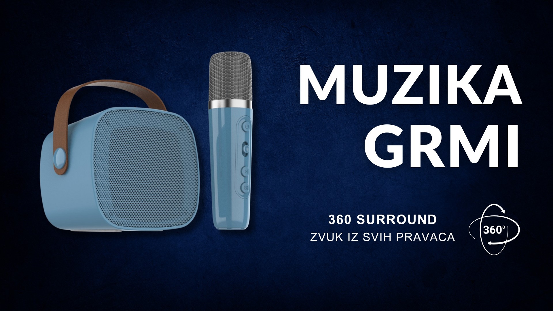 Bluetooth Karaoke Zvučnik